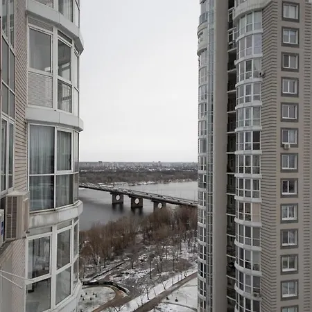 Stylish Panoramic Dnipro Sail Riverside